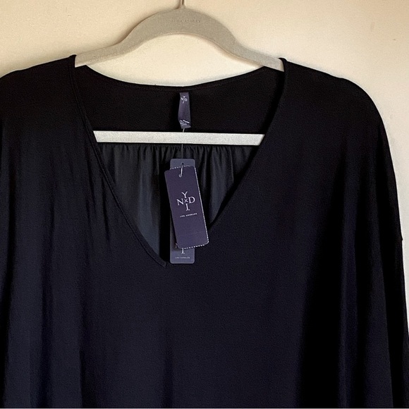 NYDJ Long Sleeves V-Neck Blouse - Picture 2 of 6